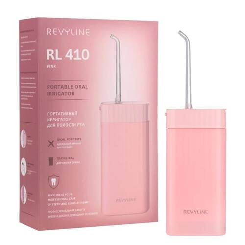 Портативный Ирригатор Revyline RL 410 Pink